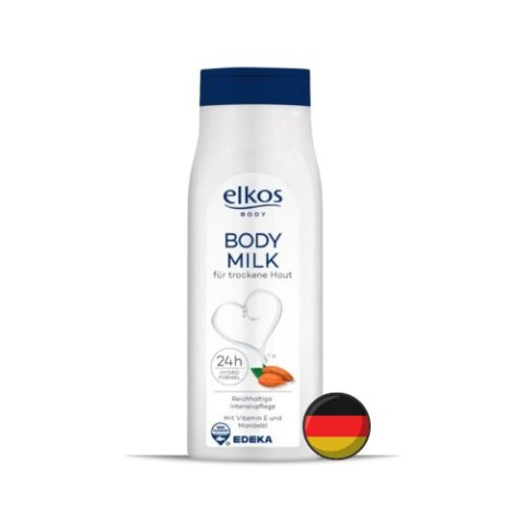 Elkos Body Milk Mleczko Nawilżający Balsam do Ciała 24h 500 ml (Niemcy) Elkos Body Milk Mleczko Nawilżający Balsam do Ciała 24h 500 ml (Niemcy)