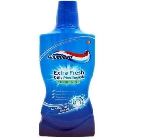 Aquafresh Fresh Mint Płyn do Płukania Ust 500 ml (Wielka Brytania) Aquafresh Fresh Mint Płyn do Płukania Ust 500 ml (Wielka Brytania)