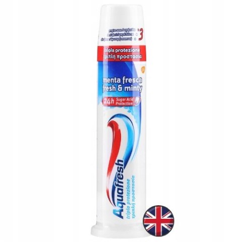 Aquafresh Fresh&Minty Pasta do Zębów 100 ml Aquafresh Fresh&Minty Pasta do Zębów 100 ml