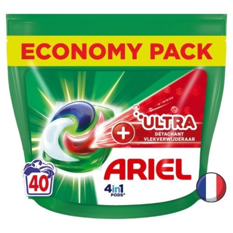 Ariel 3w1 Ultra Extra Clean Power Uniwersalne Kapsułki do Prania 40 szt. (Francja) Ariel 3w1 Ultra Extra Clean Power Uniwersalne Kapsułki do Prania 40 szt. (Francja)