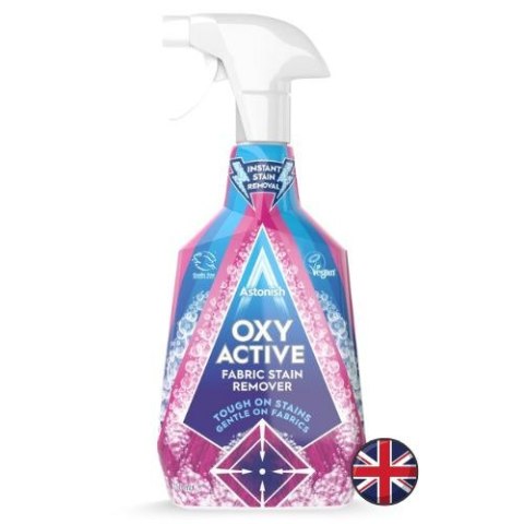 Astonish Oxy Active Odplamiacz w Sprayu do Tkanin 750 ml (Wielka Brytania) Astonish Oxy Active Odplamiacz w Sprayu do Tkanin 750 ml (Wielka Brytania)