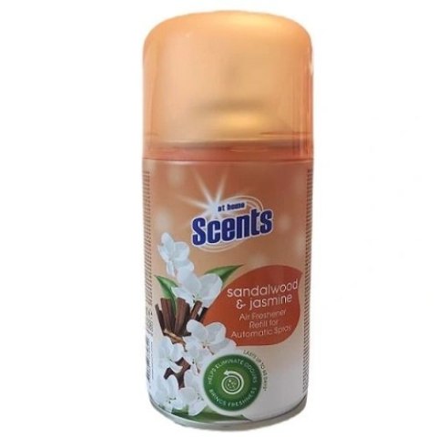At Home Scents Sandalwood Odświeżacz Powietrza Drzewo Sandałowe Jaśmin 250 ml At Home Scents Sandalwood Odświeżacz Powietrza Drzewo Sandałowe Jaśmin 250 ml
