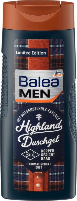 Balea men Highland Żel Pod Prysznic 300 ml (Niemcy)