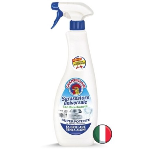 Chante Clair Bicarbonato Spray Odtłuszczacz Uniwersalny z Sodą 600 ml (Włochy) Chante Clair Bicarbonato Spray Odtłuszczacz Uniwersalny z Sodą 600 ml (Włochy)