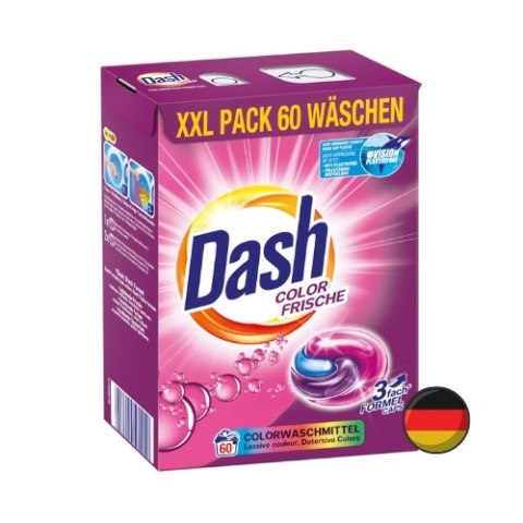 Dash Color Frische Kapsułki do Prania Koloru 60 szt. (Niemcy) Dash Color Frische Kapsułki do Prania Koloru 60 szt. (Niemcy)