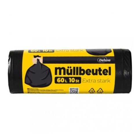 Deluxe Worki na Śmieci 60L 10szt. (Niemcy) Deluxe Worki na Śmieci 60L 10szt. (Niemcy)