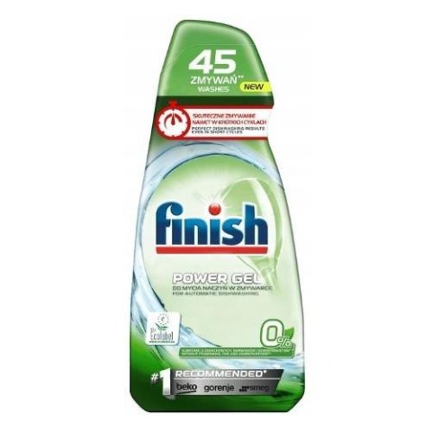 Finish All-in-1 MAX Zero 0% Żel Zmywarki 900ml 45 cykli Finish All-in-1 MAX Zero 0% Żel Zmywarki 900ml 45 cykli