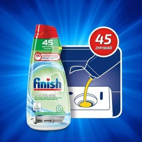 Finish All-in-1 MAX Zero 0% Żel Zmywarki 900ml 45 cykli Finish All-in-1 MAX Zero 0% Żel Zmywarki 900ml 45 cykli