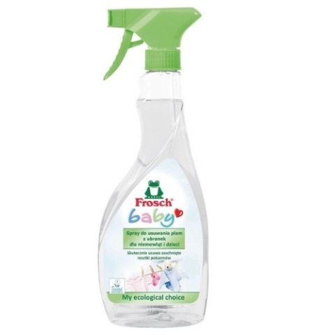 Frosch Baby Odplamiacz do Tkanin Usuwanie Plam z Ubranek Dziecięcych 500 ml Frosch Baby Odplamiacz do Tkanin Usuwanie Plam z Ubranek Dziecięcych 500 ml