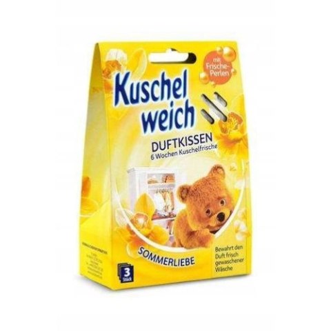 Kuschelweich Saszetki Zapachowe do Szafy Garderoby Sommerliebe 3 szt. (Niemcy) Kuschelweich Saszetki Zapachowe do Szafy Garderoby Sommerliebe 3 szt. (Niemcy)