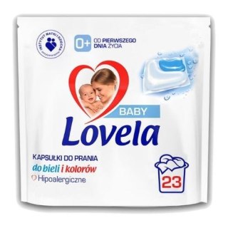 LOVELA Hipoalergiczne Kapsułki do prania białych i kolorowych tkanin