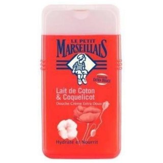 Le Petit Marseillais Żel pod Prysznic Cotton and Poppy 250 ml (Francja)