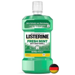 Listerine Fresh Mint Płyn do Płukania Jamy Ustnej 600 ml (Niemcy)