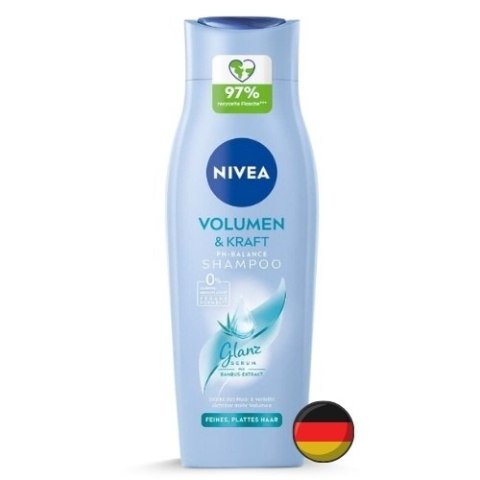 Nivea Volumen & Kraft Szampon do Włosów Dodający Objętości 250 ml (Niemcy) Nivea Volumen & Kraft Szampon do Włosów Dodający Objętości 250 ml (Niemcy)