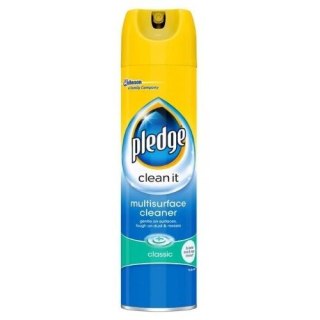 Pledge Classic Spray do Czyszczenia 250 ml (Wielka Brytania)