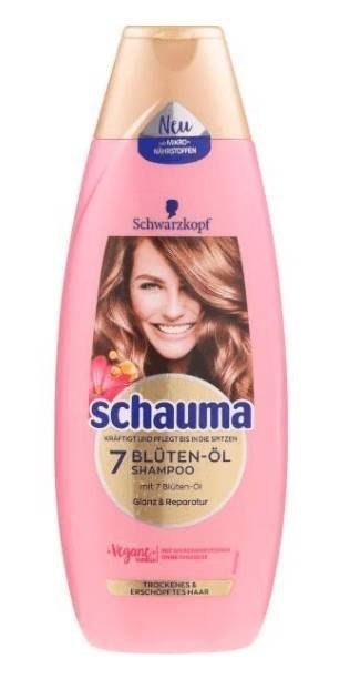 Schauma 7-Blüten-Öl Szampon do Włosów 480 ml (Niemcy)