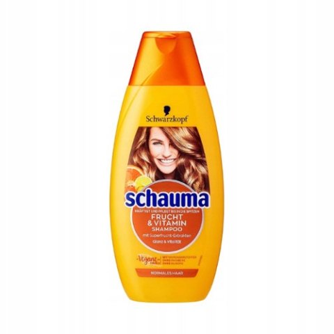 Schwarzkopf Schauma Szampon Do Włosów Frucht & Vitamin 350 ml (Niemcy) Schwarzkopf Schauma Szampon Do Włosów Frucht & Vitamin 350 ml (Niemcy)