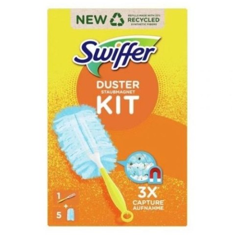 Swiffer miotełka do kurzu zestaw startowy + 5 wkładów Swiffer miotełka do kurzu zestaw startowy + 5 wkładów
