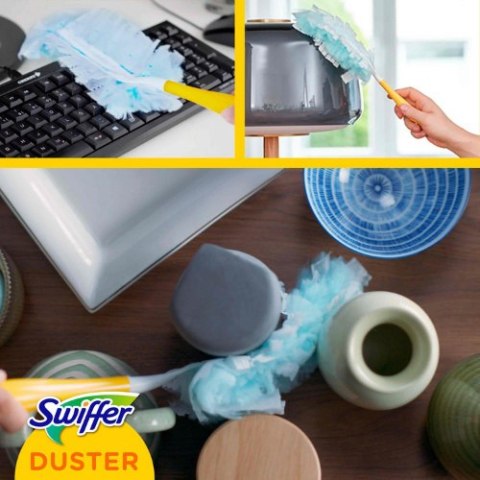 Swiffer miotełka do kurzu zestaw startowy + 5 wkładów Swiffer miotełka do kurzu zestaw startowy + 5 wkładów