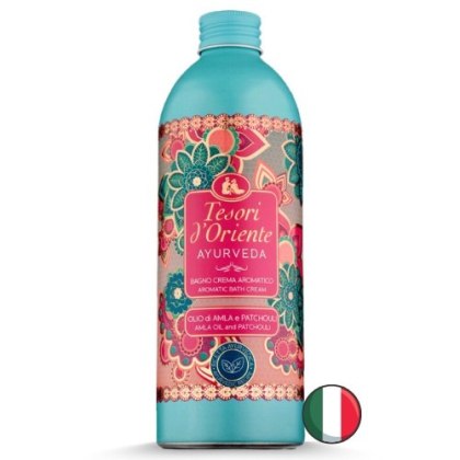 Tesori d'Oriente Ayurveda Płyn do Kąpieli Amla Patchula 500 ml (Włochy)