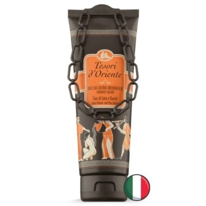 Tesori d'Oriente Fior di Loto Aromatyczny Żel pod Prysznic Kwiat Lotosu Masło Shea 250 ml (Włochy)