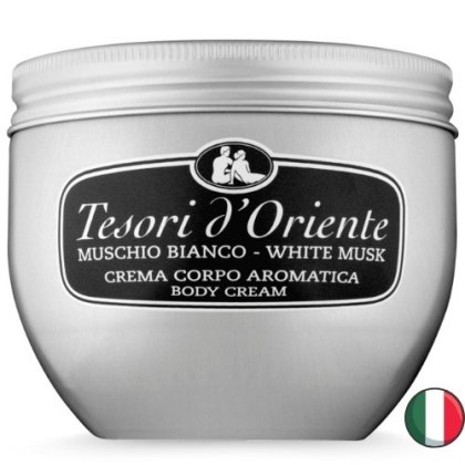 Tesori d'Oriente Muschio Bianco Krem Balsam do Ciała Białe Piżmo 300 ml (Włochy)