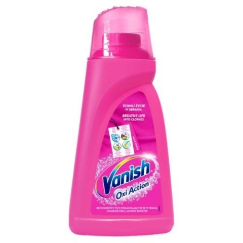 Vanish Oxi Action Pink Odplamiacz do Kolorów w Płynie 1,5 l Vanish Oxi Action Pink Odplamiacz do Kolorów w Płynie 1,5 l