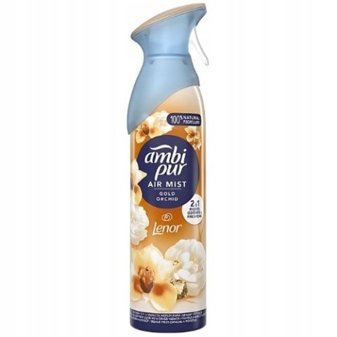 Ambi Pur Gold Orchid Złota Orchidea Odświeżacz Powietrza w Sprayu 185 ml