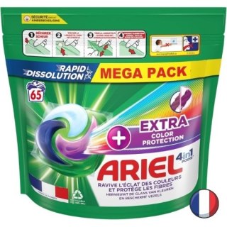 Ariel All in 1 Kapsułki do Prania Koloru Extra Color Protection 65 szt. (Francja)