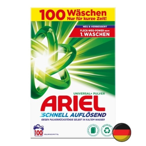 Ariel Proszek do Prania Uniwersalny 100 prań (Niemcy)