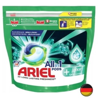 Ariel Touch of Lenor Uniwersalne Kapsułki do Prania z Zapachem 38 szt. (Niemcy)