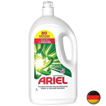 Ariel Universal+ Uniwersalny Żel do Prania 80 prań (Niemcy)