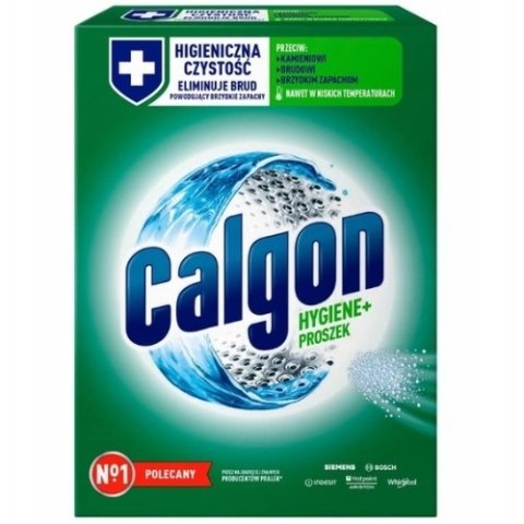 Calgon Hygiene Plus Proszek do Czyszczenia i Odkamieniania Pralki 1 kg
