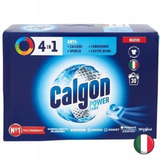 Calgon Powerball Tabs Tabletki Odkamieniające do Pralki 3w1 30 szt. (Włochy)