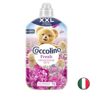 Coccolino Sensazione Seta Płyn do Płukania XXL Kwiatowy Róża Kwiatu Bzu 76 prań (Włochy)