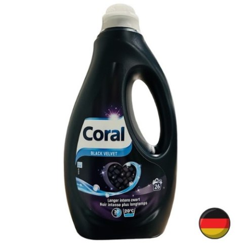 Coral Black Żel do Prania Ciemnych Tkanin 26 prań (Niemcy)