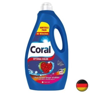 Coral Optimal Color Żel do Prania Koloru 40 prań (Niemcy)