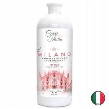 Corri d'Italia Milano Koncentrat Płyn do Płukania Róża Magnolia Cytrusy 40 prań (Włochy)