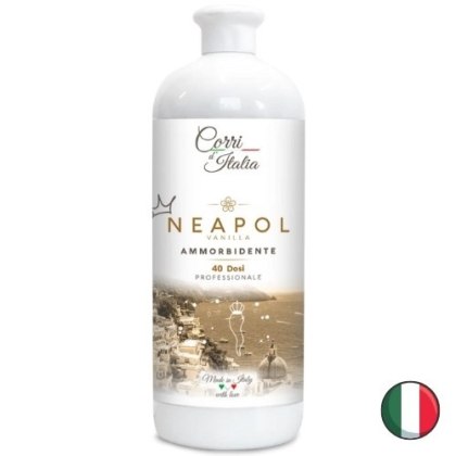 Corri d'Italia Neapol Koncentrat Płyn do Płukania Wanilia Kwiat Tiare 40 prań (Włochy)