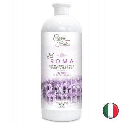 Corri d'Italia Roma Koncentrat Płyn do Płukania Wanilia 40 prań (Włochy)