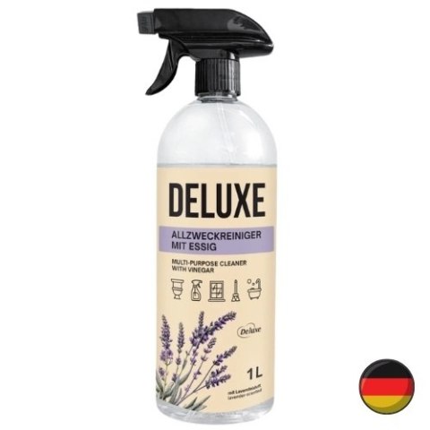 Deluxe Octowy Koncentrat Spray Uniwersalny Cyszczący, Odtłuszczający i Odkamieniający 1l (Niemcy)