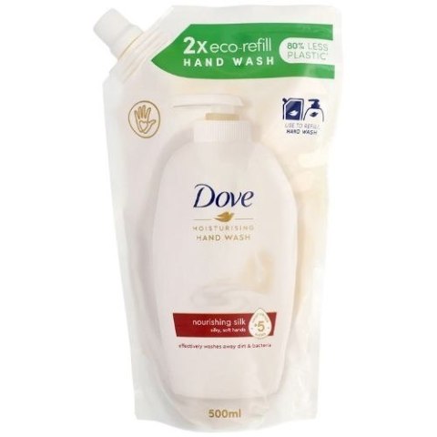 Dove Nourishing Silk Kremowe Mydło w Płynie Zapas 500 ml