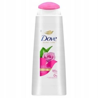 Dove Ultra Care Szampon do Włosów Aloe Rose Water Aloes Woda Różana 400 ml