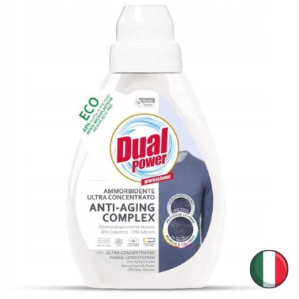 Dual Power Anti-Aging Complex Koncentrat Płyn do Płukania Chroniący Kolory 24 prania (Włochy)