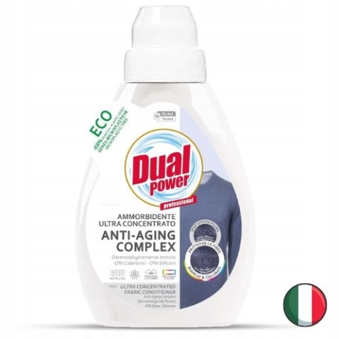 Dual Power Anti-Aging Complex Koncentrat Płyn do Płukania Chroniący Kolory 24 prania (Włochy)