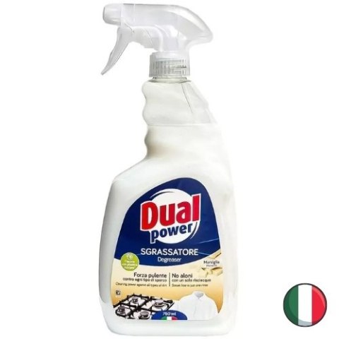 Dual Power Mydło Marsylskie Uniwersalny Odtłuszczacz w Sprayu (Włochy)
