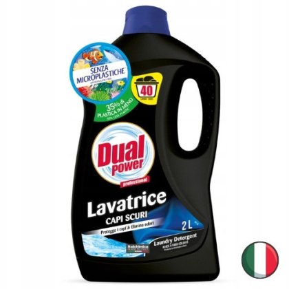 Dual Power Płyn do Prania Czarnego 40 prań (Włochy)