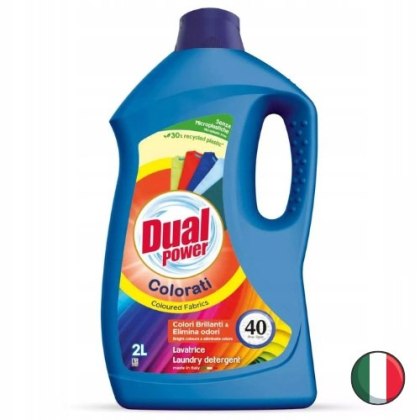 Dual Power Płyn do Prania Koloru 40 prań (Włochy)