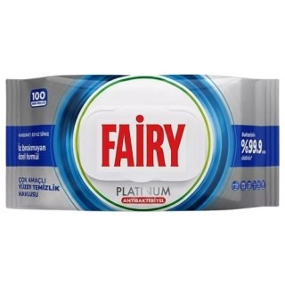Fairy Uniwersalne Chusteczki Czyszczące Antybakteryjne XXL 100 szt.