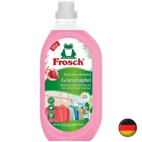 Frosch Granatapfel Żel do Prania Koloru Granat 25 prań (Niemcy)